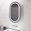 BC Capsule Silver LED Mirror