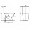 Sullivan Close Coupled Small Toilet