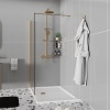 Product Image for Radiant 1300 Brushed Gold Shower Enclosure for Recess