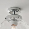 Decorative Flush Ceiling Light: 1 Bulb