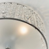Decorative Flush Ceiling Light: 3 Bulb