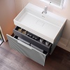 baden haus premium 700 grey cloud vanity unit plisse