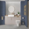 oliver cashmere 1500 sink unit with wc toilet complete suite