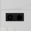 Product Image for Cyber Black Concealed Shower Valve (Thermostatic, 2 Outlets)
