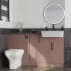 Oliver Pink 1300 Shaker Fitted Furniture