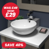 Monaco Tap Ledge Surface-top Basin