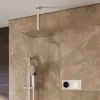 Cyber 2 Outlet Ceiling Shower Set Head Handset Slider