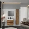 Product Image for Marilyn 600mm Wall Hung Vanity Unit in Tobacco Oak